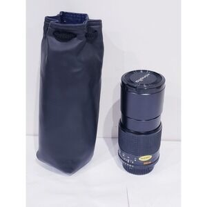 Minolta Rokkor-X 200mm 1:4 MD Tele Manual Focus Lens - Clean & Working